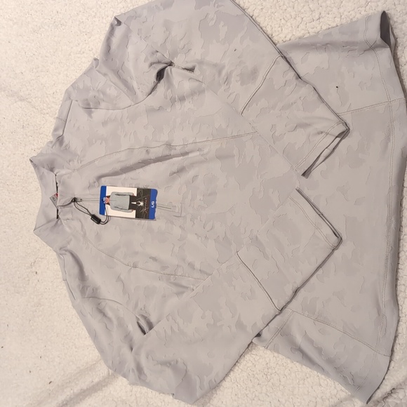 L :Spyder Active wear 1/4 Zip Top - Picture 3 of 11